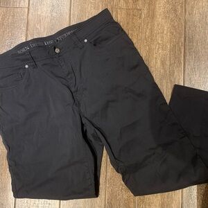 * SOLD*  Men's Black PRANA Yoga Jeans